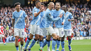 Haaland e Cherki marcaram e agora o time depende apenas de si para ser campeão inglês