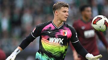 Steht ganz oben auf der Liste für den Neuer-Umbruch: Augsburgs Torwart Finn Dahmen