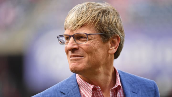 Jun 5, 2023; Philadelphia, Pennsylvania, USA; Philadelphia Phillies owner John Middleton before game against the Detroit Tigers at Citizens Bank Park Jun 5, 2023; Philadelphia, Pennsylvania, USA; Philadelphia Phillies owner John Middleton before game against the Detroit Tigers at Citizens Bank Park