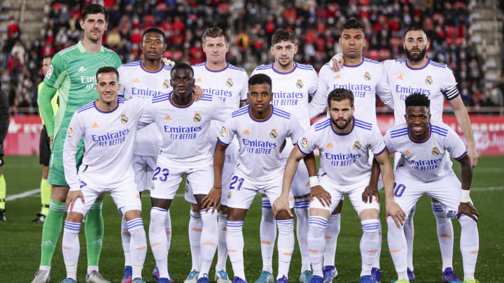 Once inicial del Real Madrid para el partido contra el RCD Mallorca