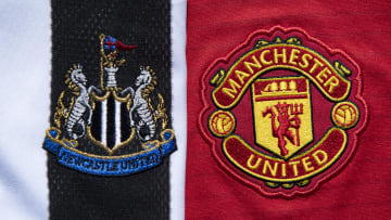 Manchester United and Newcastle United Club Crests