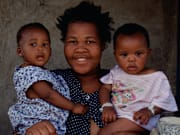 Mother and Children, Soweto Township, South Africa