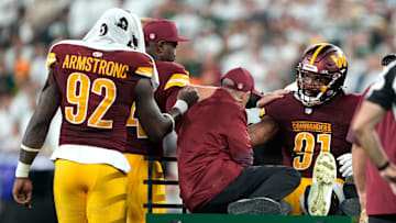 Washington Commanders defensive end Deatrich Wise Jr.