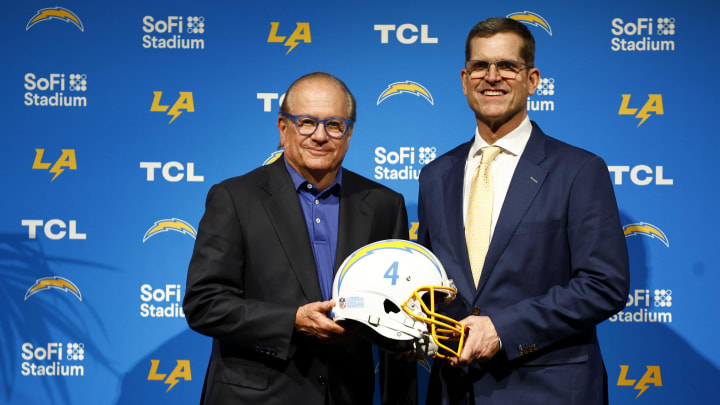 Los Angeles Chargers Introduce Jim Harbaugh As Head Coach