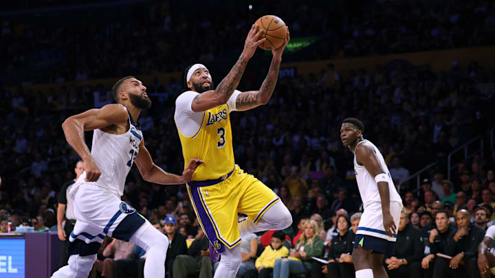 Anthony Davis made Rudy Gobert into a turnstile when the two faced off on Opening Night.