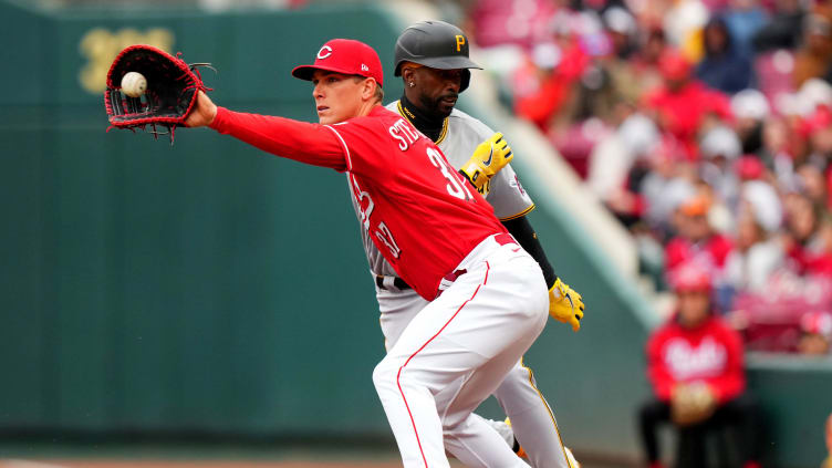 Cincinnati Reds first baseman Tyler Stephenson