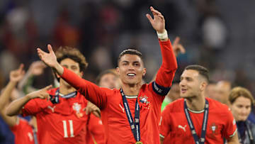 CR7 feiert seinen zweiten Nations-League-Sieg