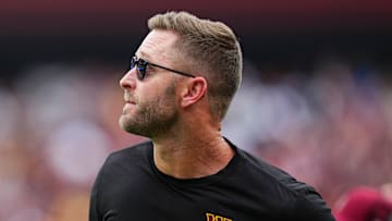 Washington Commanders offensive coordinator Kliff Kingsbury