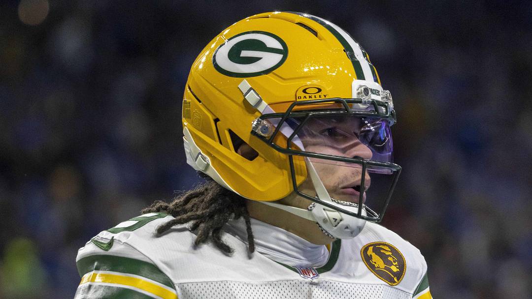 Green Bay Packers wide receiver Christian Watson
