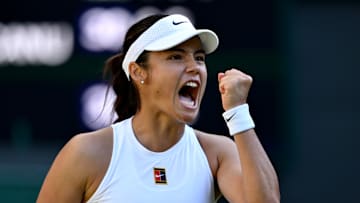 Emma Raducanu at Wimbledon 2025