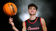 High School Boys Basketball Super 5, Jalen Montonati, Owasso, Monday, April 8, 2024.