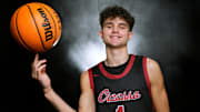 High School Boys Basketball Super 5, Jalen Montonati, Owasso, Monday, April 8, 2024.