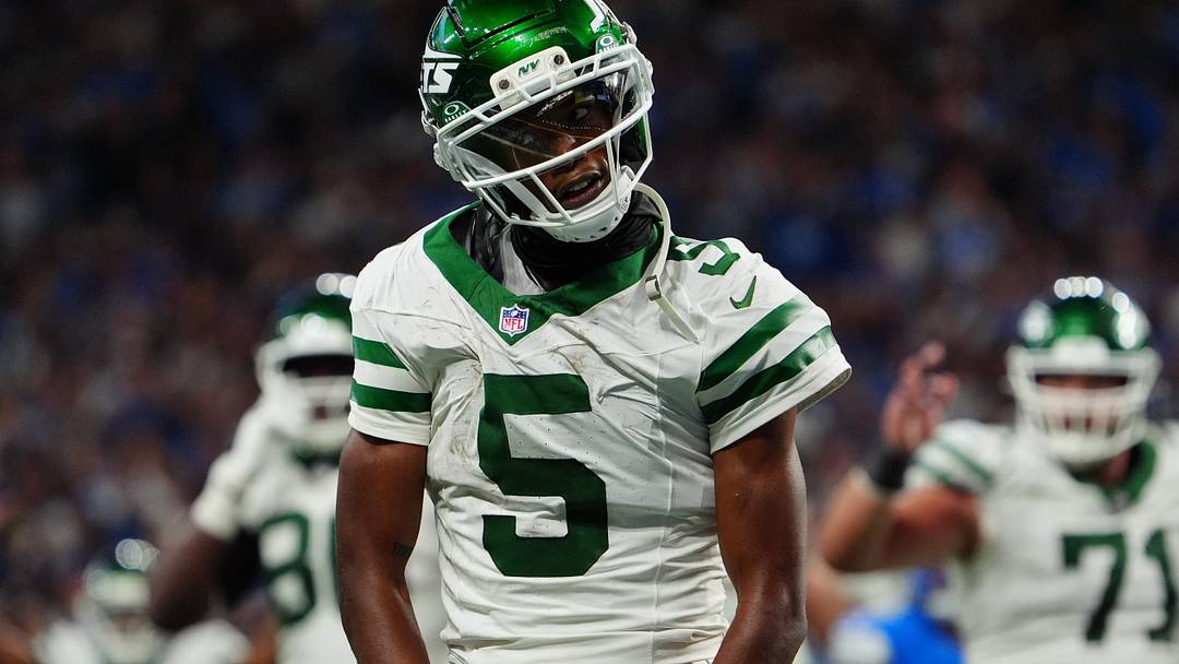 New York Jets wide receiver Garrett Wilson