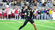 Wake Forest quarterback Robby Ashford during the game against North Carolina State.