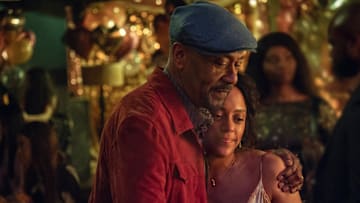 Missing You. (L to R) Lenny Henry as Clint Donovan, Rosalind Elezar as Kat Donovan in Missing You