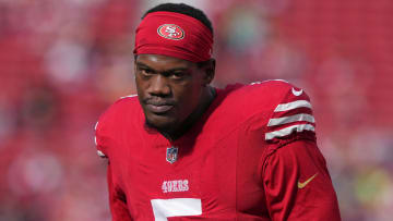 Randy Gregory might already be getting himself in trouble with the Tampa Bay Buccaneers less than a few months after signing. Mandatory Credit: Darren Yamashita-USA TODAY Sports
