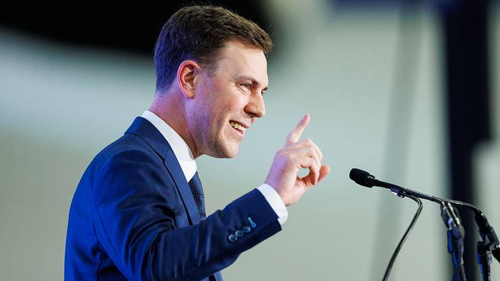 Dec 3, 2025; Lexington, KY, USA; Kentucky Wildcats head football coach Will Stein speaks during his introductory press conference at Nutter Field House. Mandatory Credit: Jordan Prather-Imagn Images
