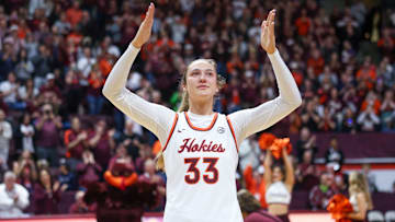 The greatest player in Virginia Tech history. Elizabeth Kitley.