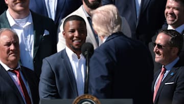 Super Bowl Champion Philadelphia Eagles Visit The White House