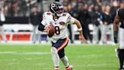 Chicago Bears quarterback Caleb Williams is a great prop target on Monday.