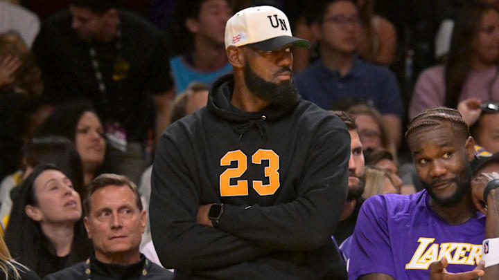 LeBron James is missing the start to his 23rd NBA season