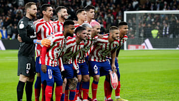 Alineación del Atlético de Madrid 