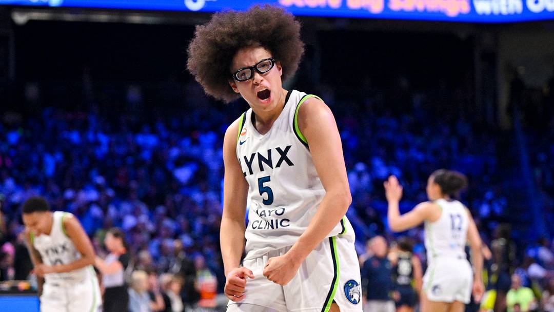 Minnesota Lynx guard Olivia Miles 