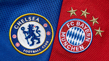 The Club Badges of Chelsea and FC Bayern Munich