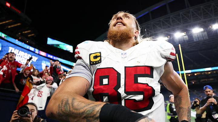 San Francisco 49ers tight end George Kittle (85)