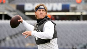 Jaxson Dart is getting the week off as he makes his way through the NFL's concussion protocol