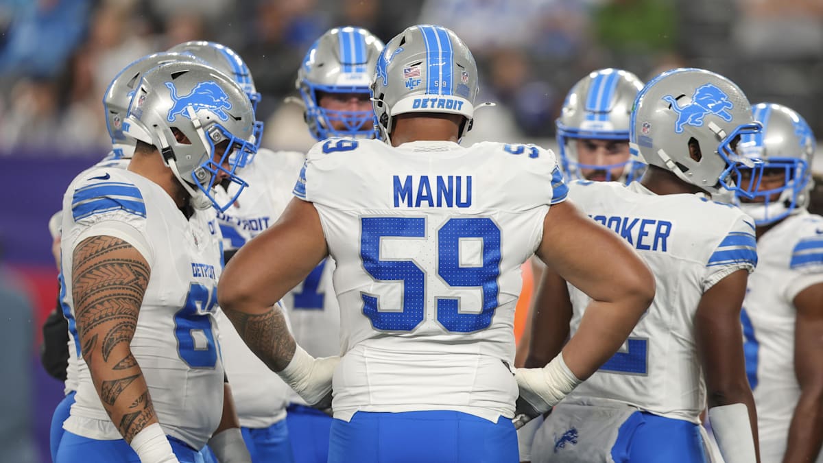 Detroit Lions 2025 Roster Bubble: Offensive Linemen