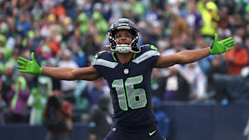 Tyler Lockett of the Seattle Seahawks