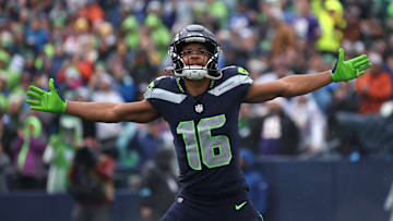 Tyler Lockett of the Seattle Seahawks