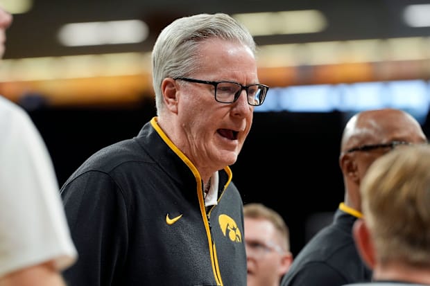 Iowa head coach Fran McCaffery