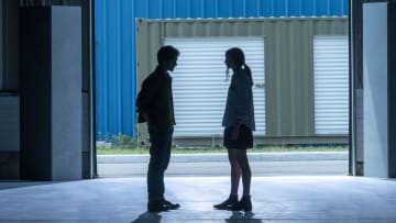 Avan Jogia as Jack and Krysten Ritter as Lucy - Orphan Black: Echoes _ Season 1, Episode 1 - Photo Credit: Sophie Giraud/AMC