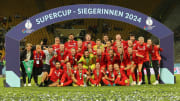 Supercup-Siegerinnen: Die FC Bayern Frauen.