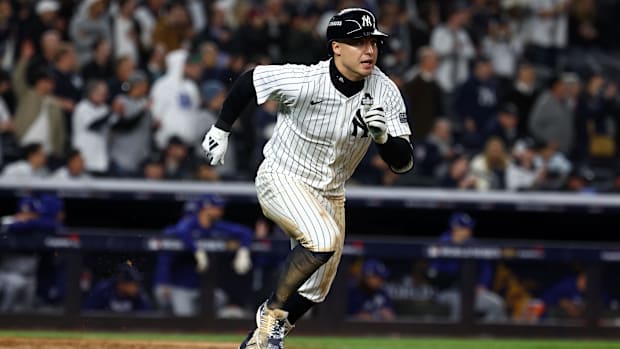 Volpe became the first player to hit a go-ahead grand slam in the World Series with his team facing elimination in Game 4.