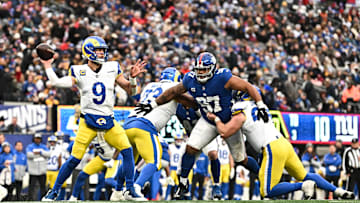 Los Angeles Rams Matthew Stafford v New York Giants