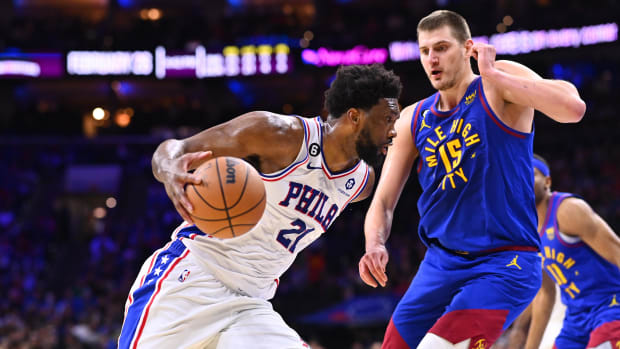 Joel Embiid and Nikola Jokic