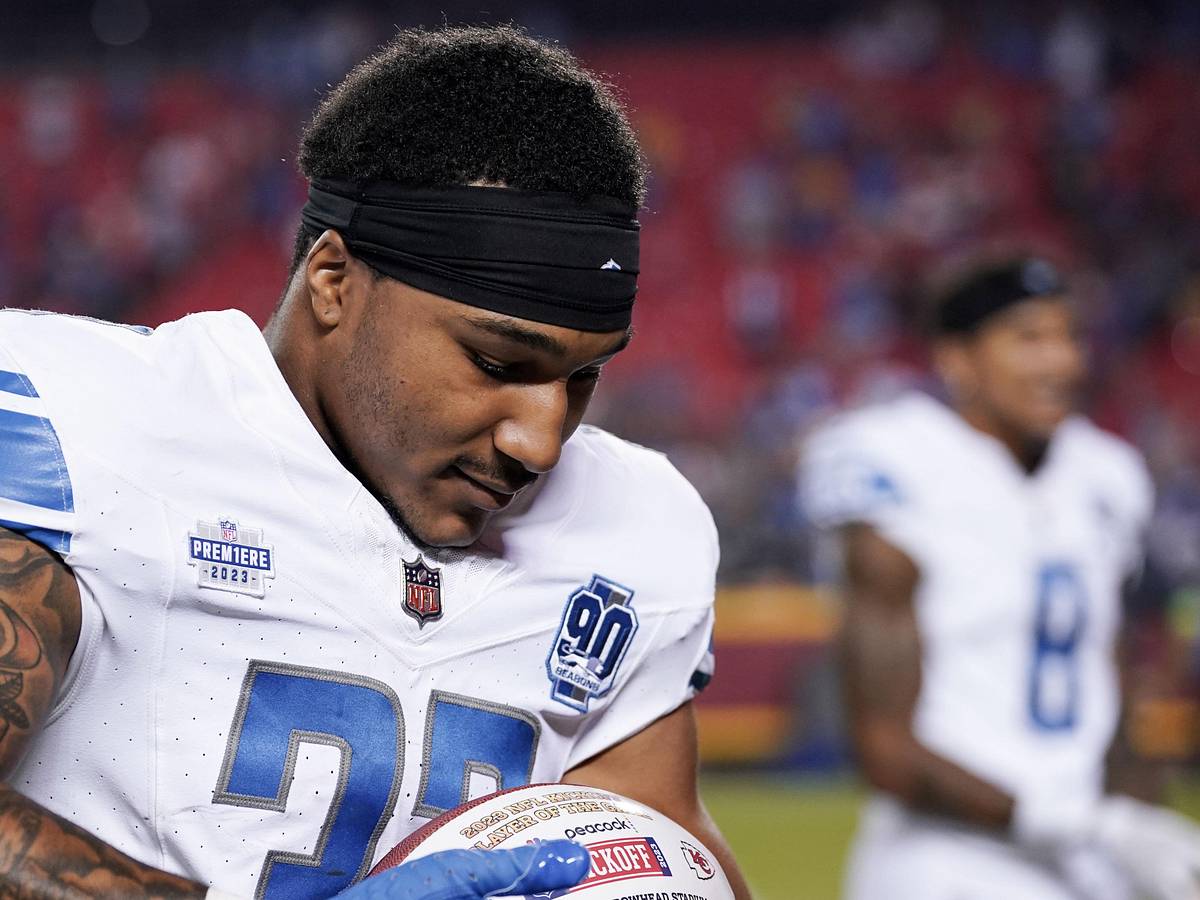 Detroit Lions Brian Branch inactive against Seattle Seahawks