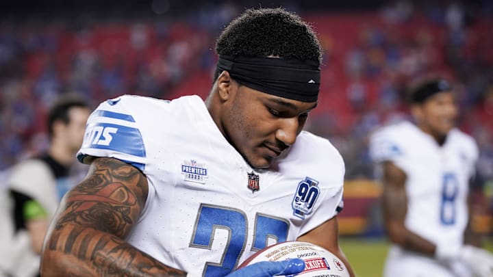 Detroit Lions safety Brian Branch (32) 