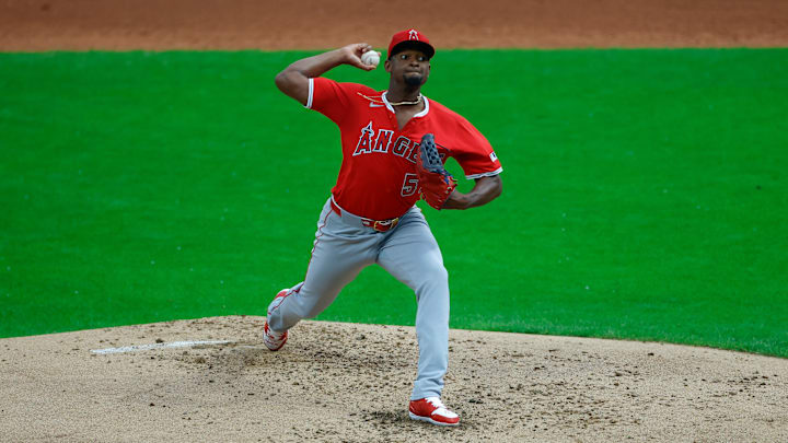 Los Angeles Angels v Cleveland Guardians