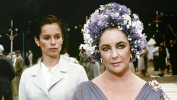 On the set of ‘The Mirror Crack'd.’