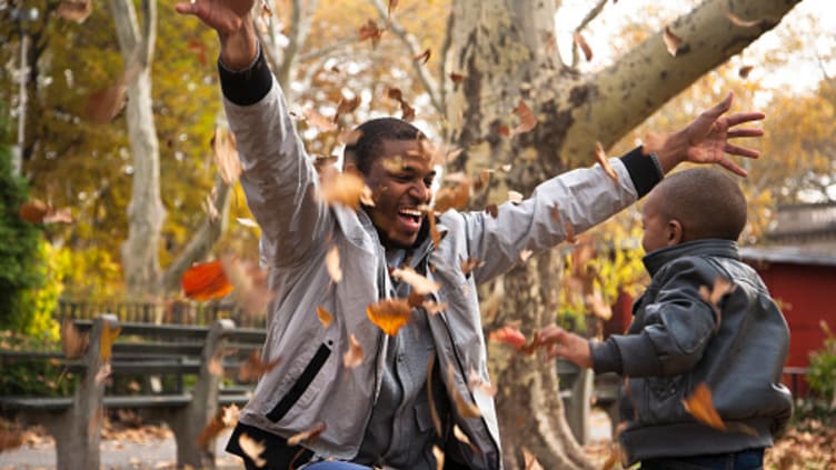 Some of us can't wait to frolic in the leaves.