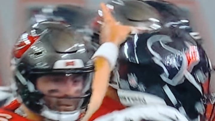 Mayfield had to let Anderson know he was celebrating for nothing. Mayfield had to let Anderson know he was celebrating for nothing.