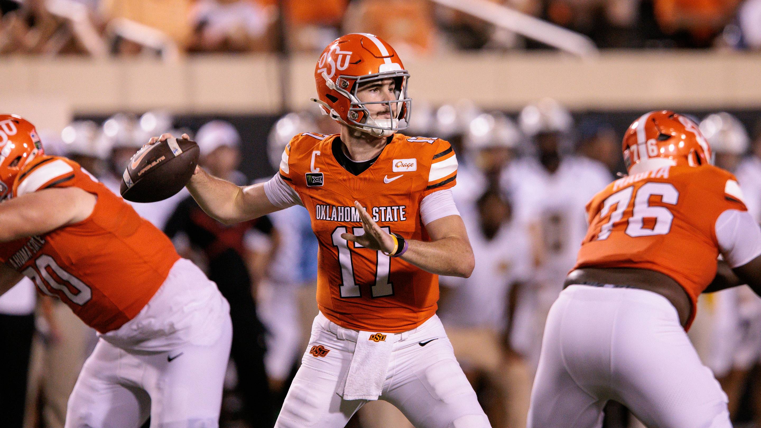 New-Look Oklahoma State Heads to Morgantown for Saturday Night Showdown