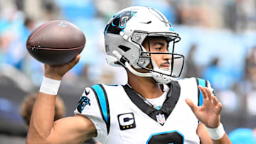 Carolina Panthers quarterback Bryce Young