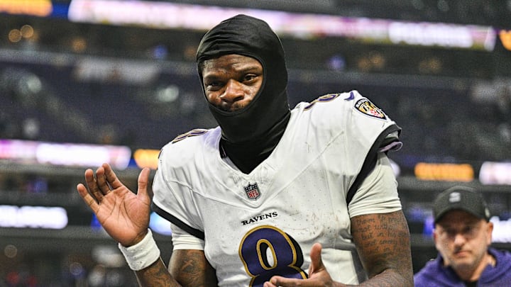 Baltimore Ravens quarterback Lamar Jackson