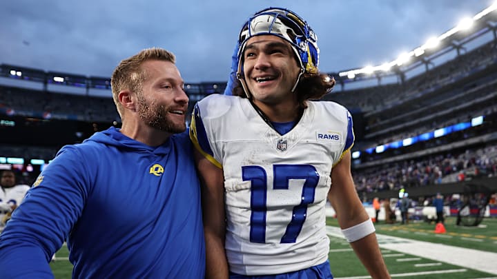 Los Angeles Rams Puka Nacua, Sean McVay