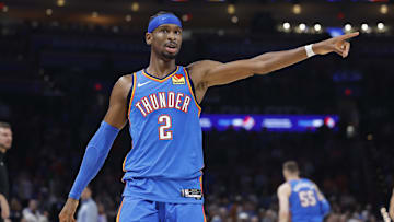Oklahoma City Thunder guard Shai Gilgeous-Alexander